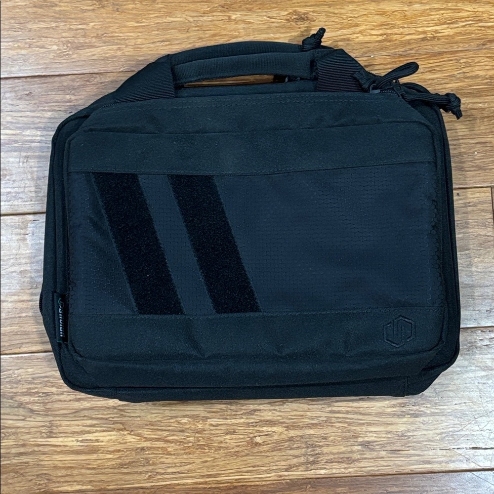NWT Savior Equipment Double Pistol Range Bag Tactical Case Black